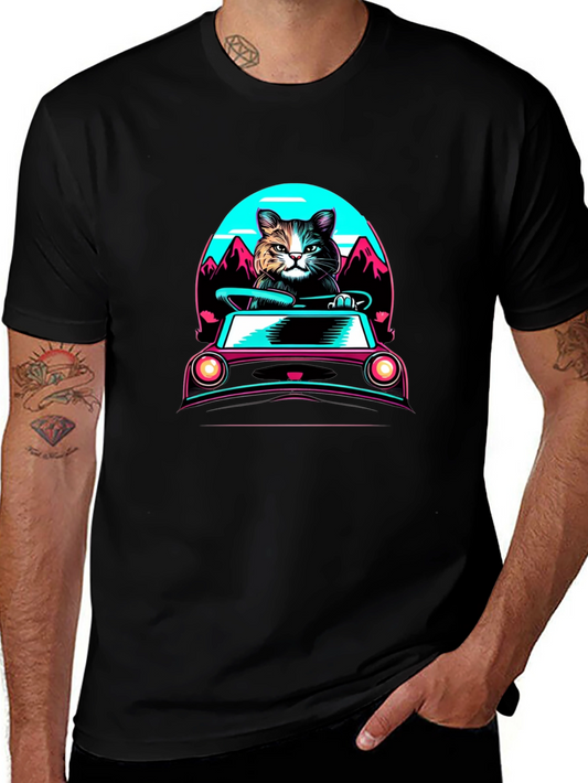 Cat Driver T-Shirt