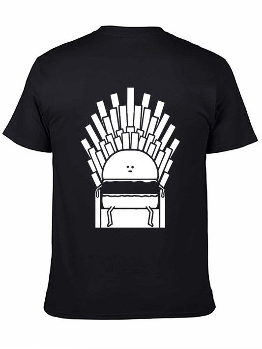 Burger King T-Shirt Funny Food Throne