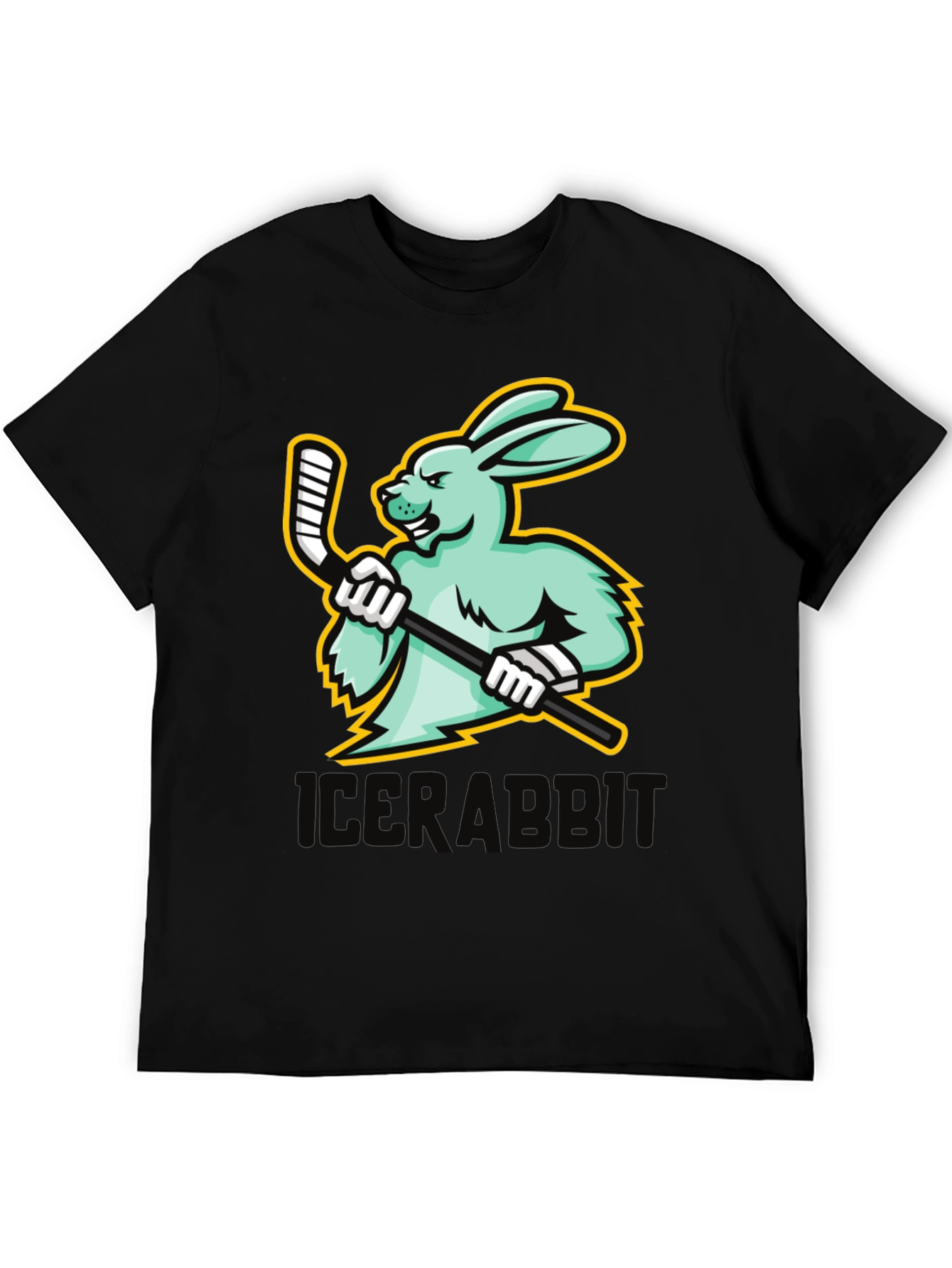 IceRabbit Hockey Graphic Tee
