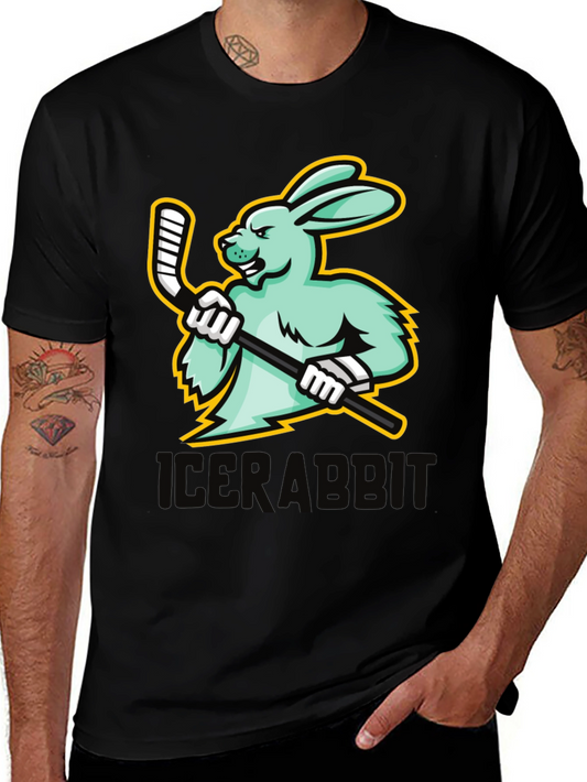IceRabbit Hockey Graphic Tee