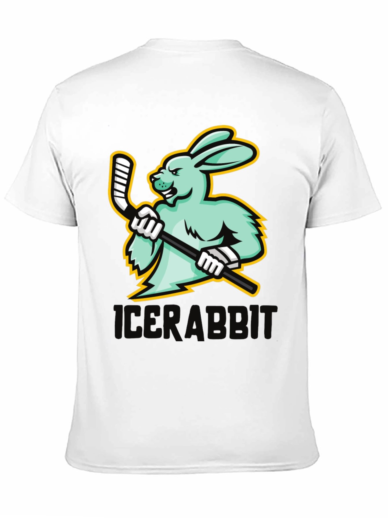 IceRabbit Hockey Graphic Tee