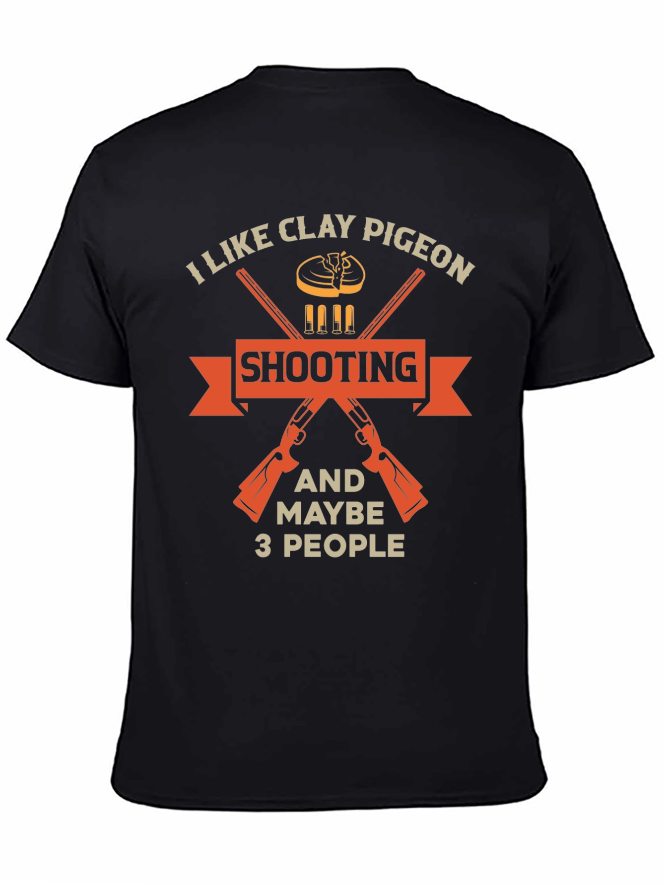 Clay Pigeon Shooting T-Shirt - Funny Hunter Tee