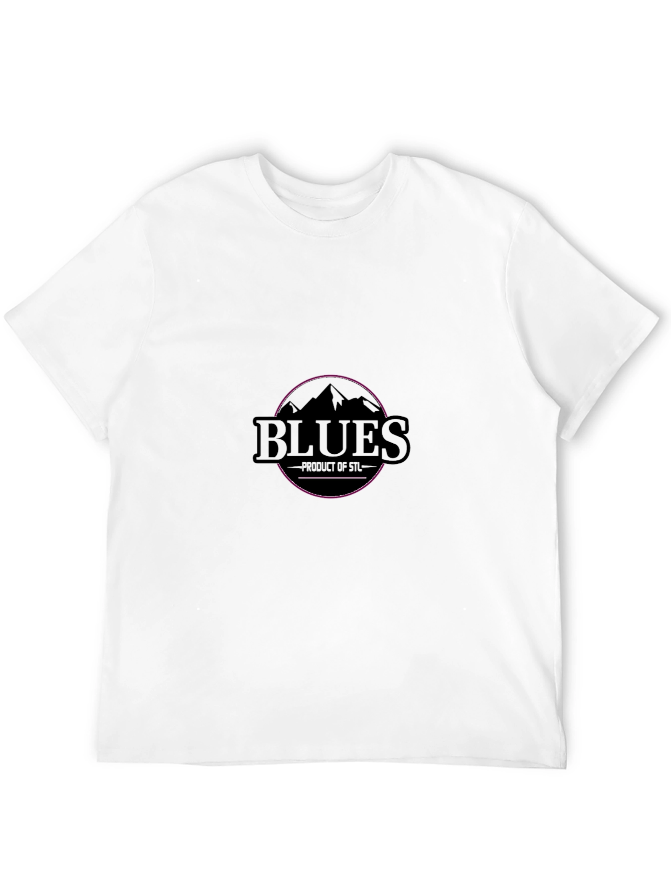 Blues STL Graphic T-Shirt - Black