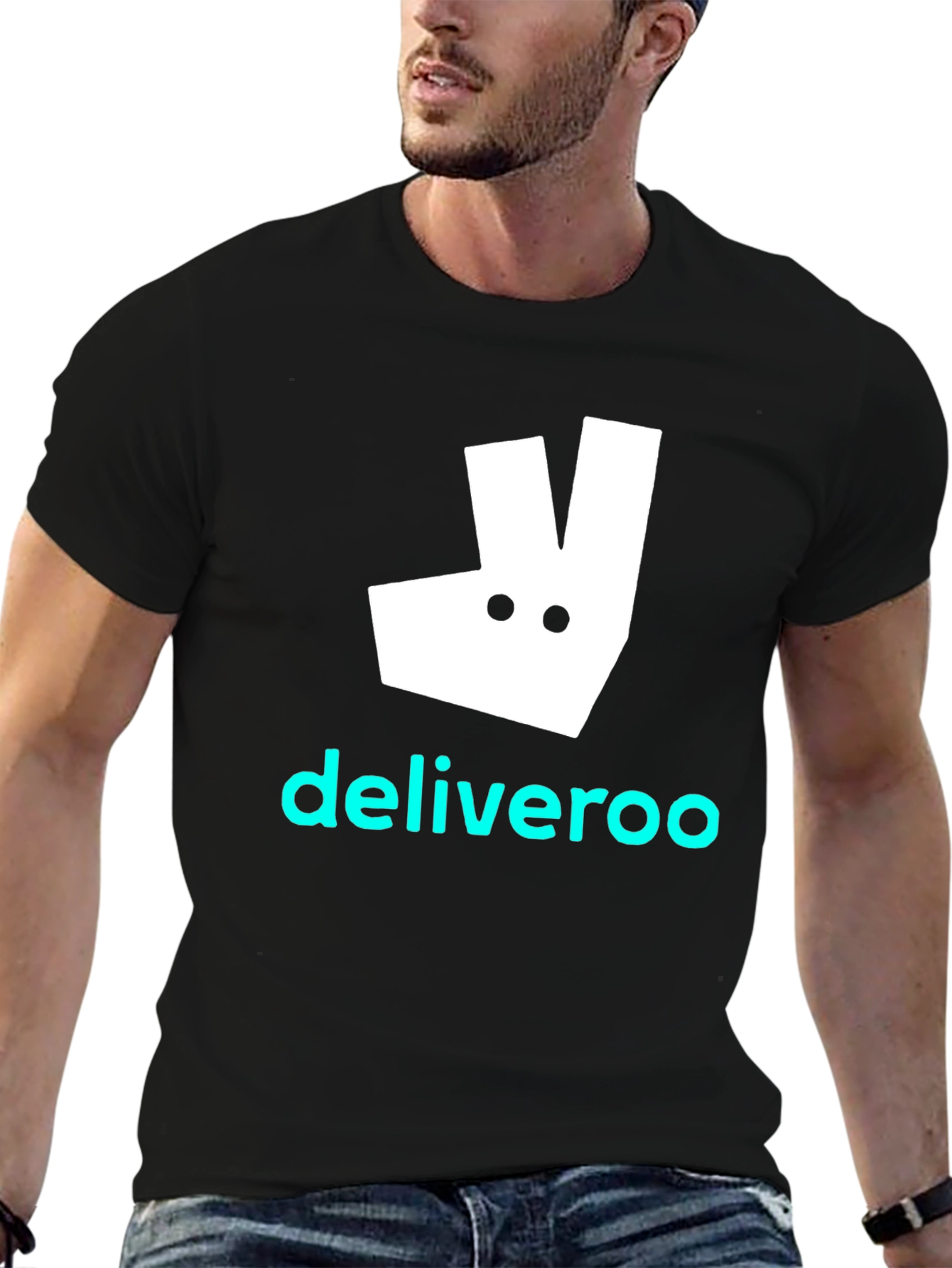 Deliveroo Logo T-Shirt - Cool & Casual