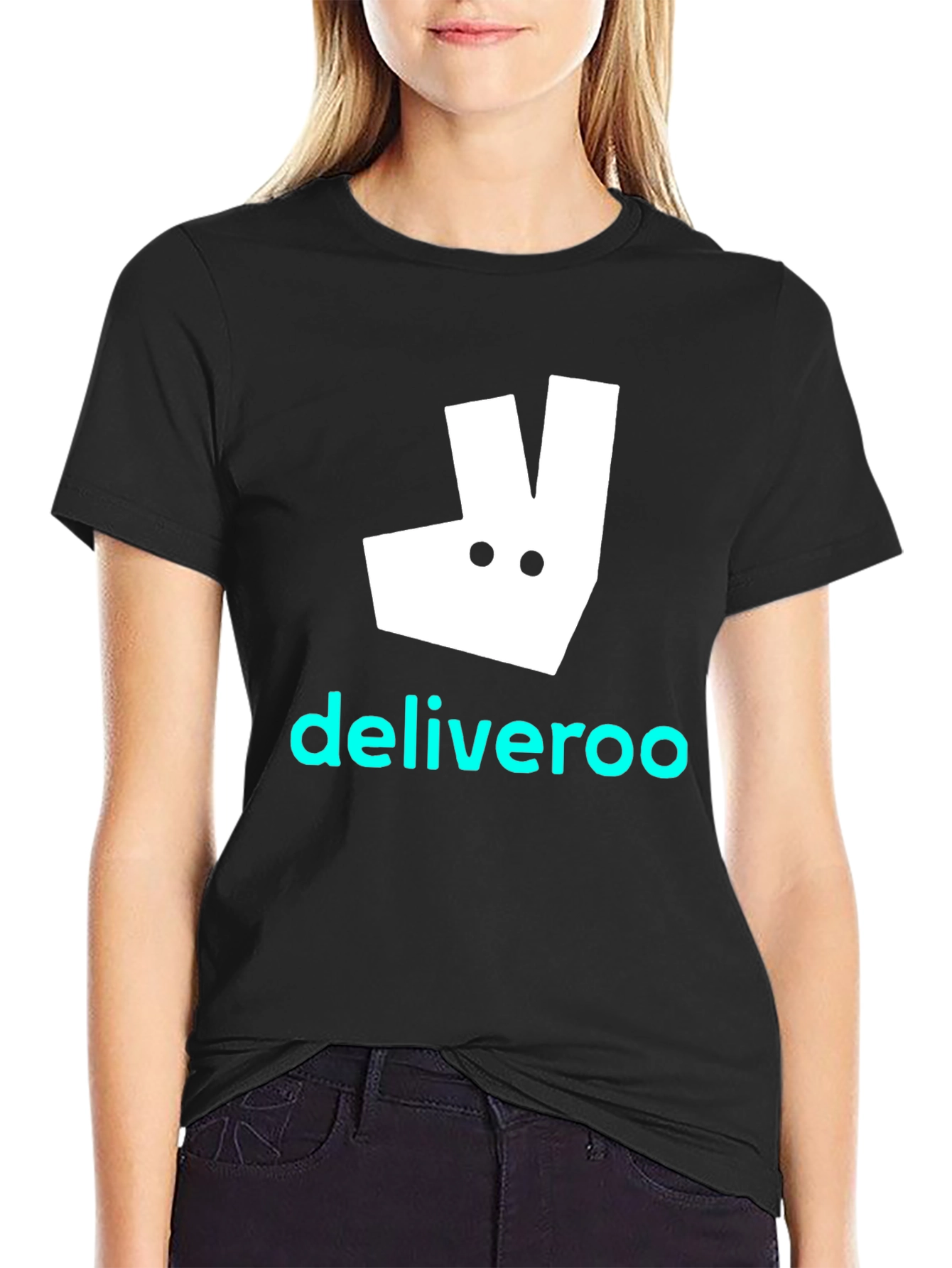 Deliveroo Logo T-Shirt - Cool & Casual