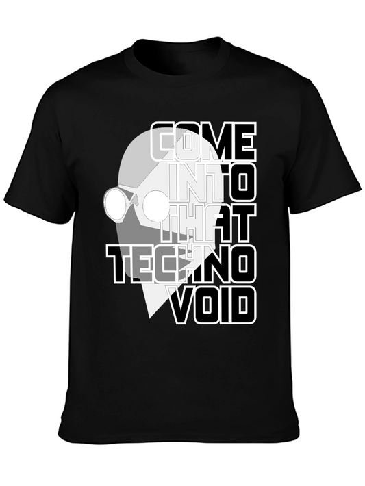 Techno Void Graphic Tee - Unique Style