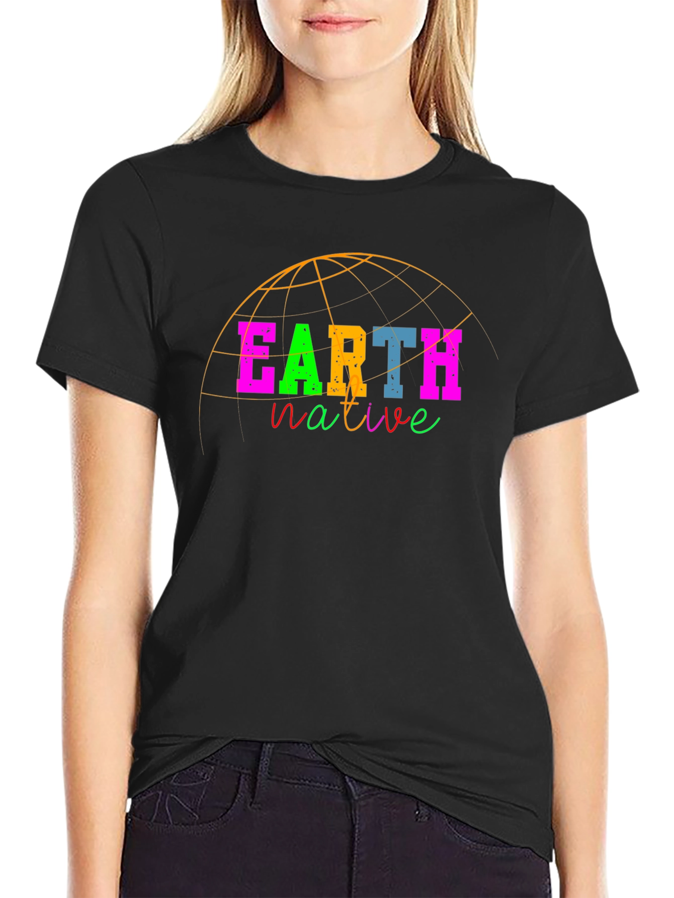 Earth Native Graphic T-Shirt - Unique Design