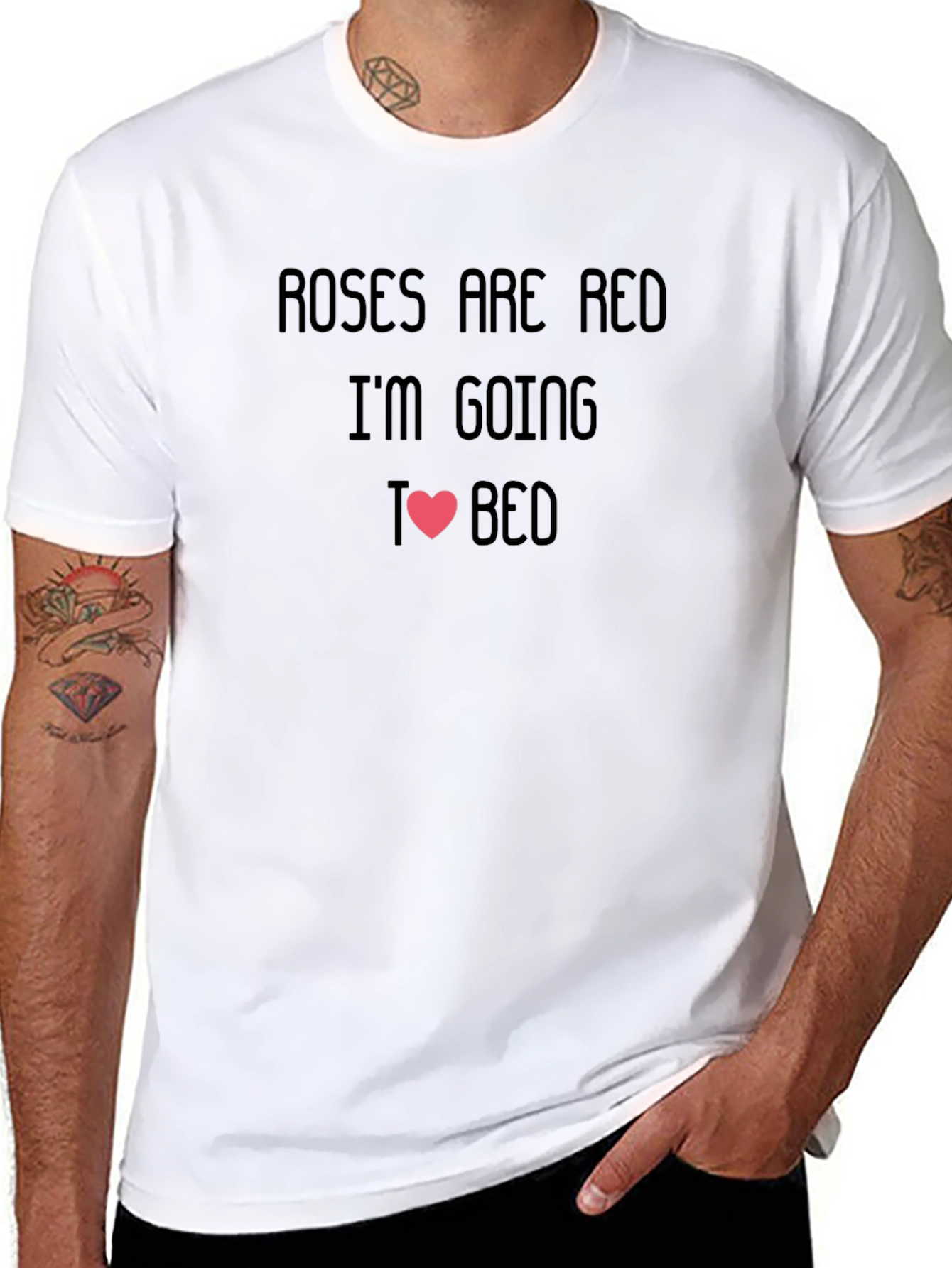 Roses Are Red Graphic Tee