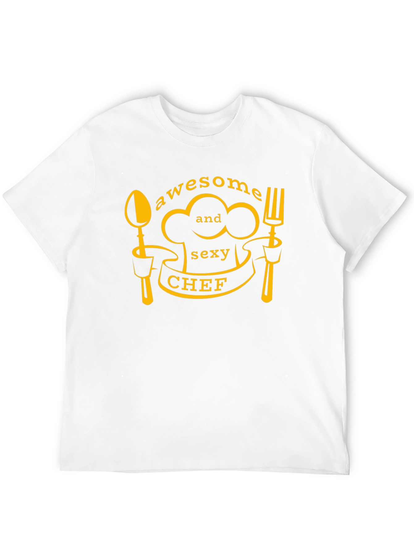 Awesome and Sexy Chef Black T-Shirt