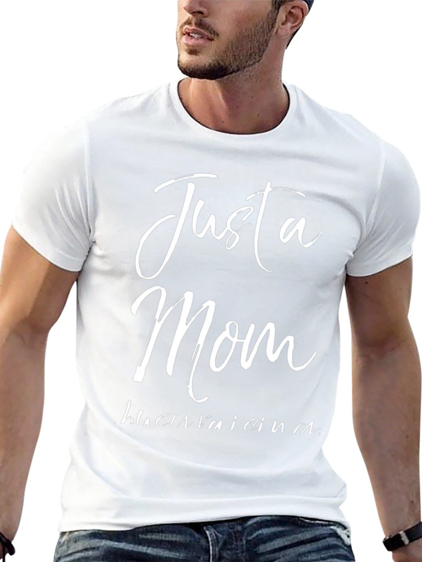 Just a Mom Raising Mama T-Shirt