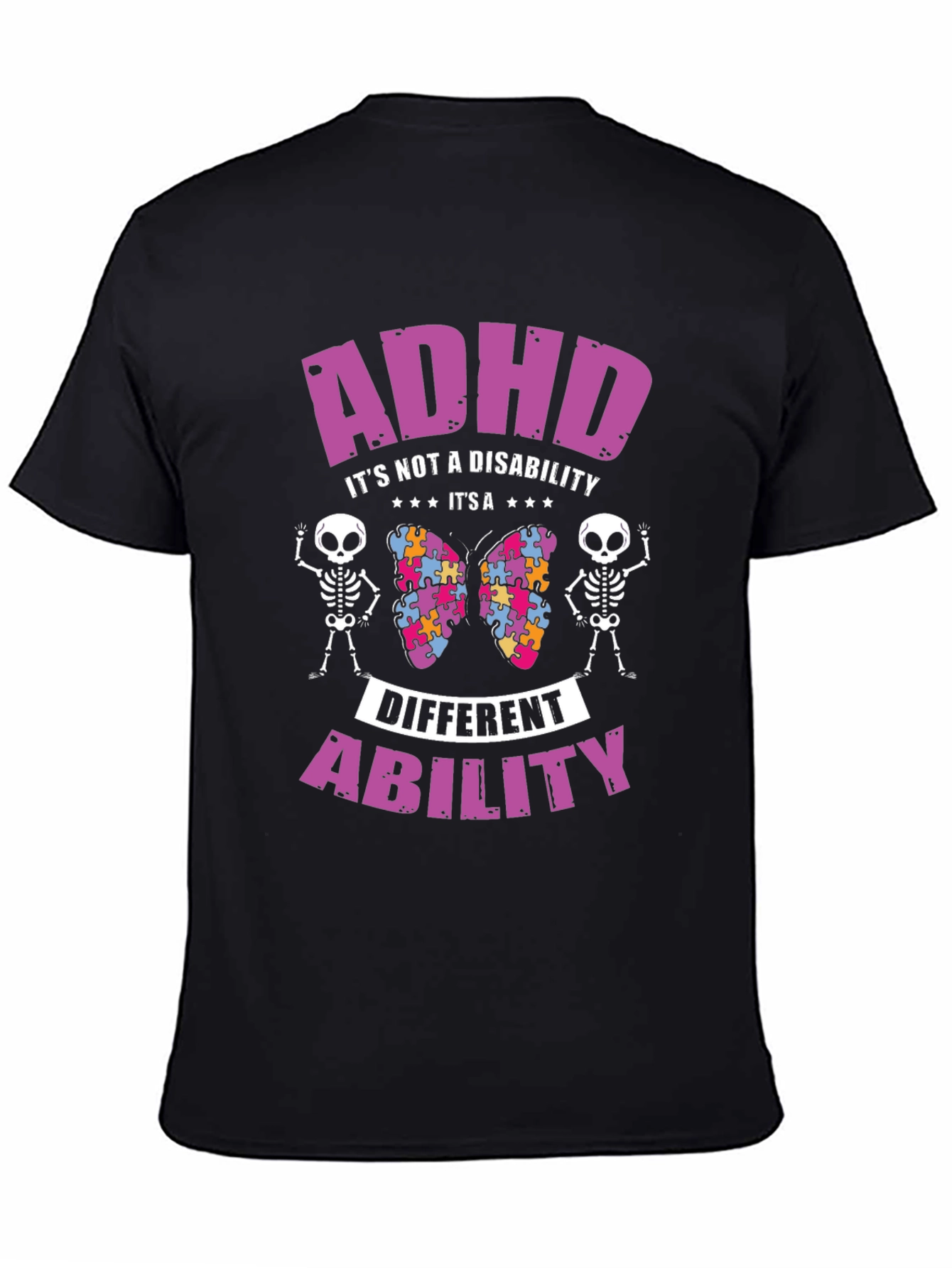 ADHD Different Ability Graphic T-Shirt