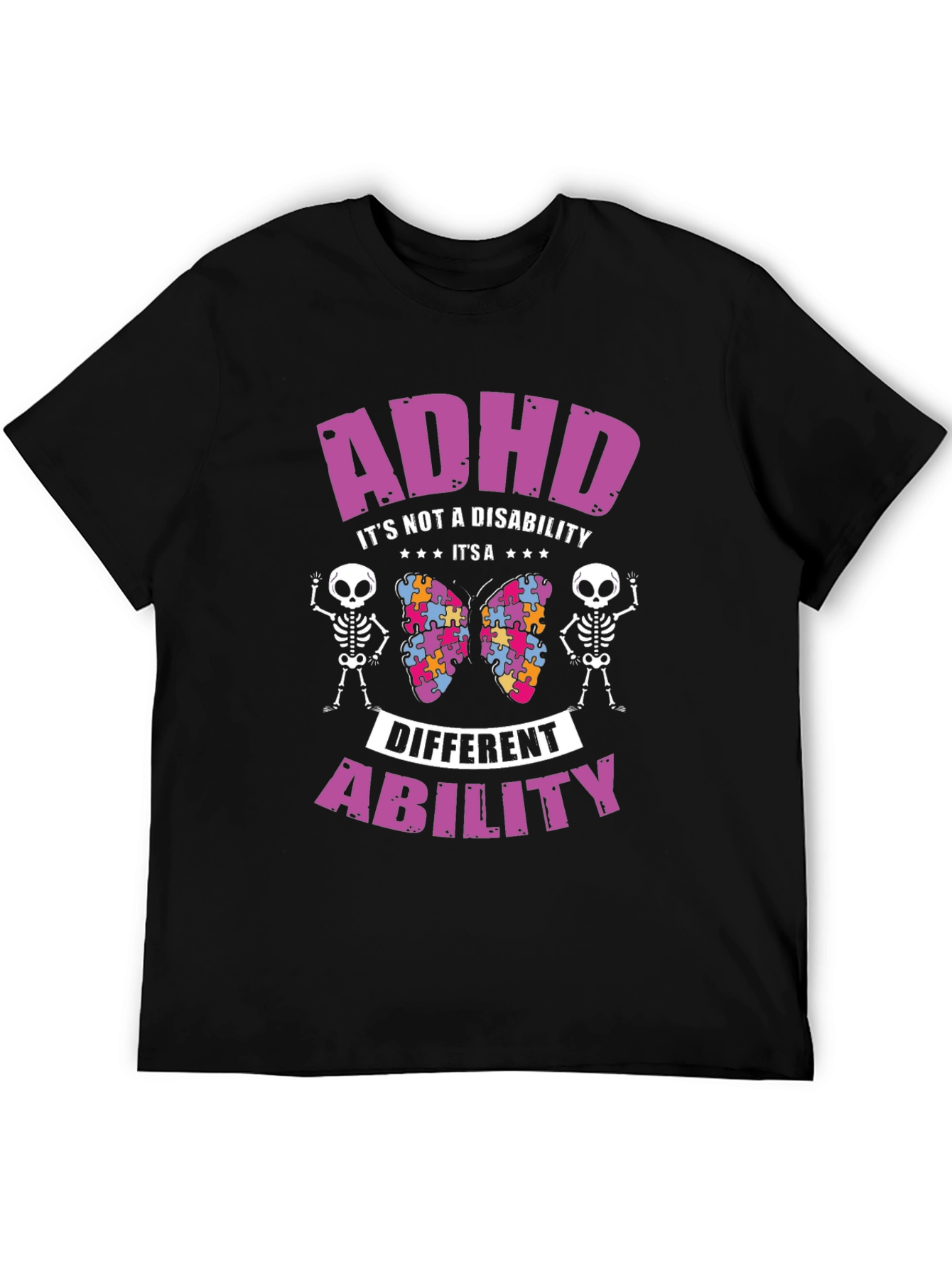 ADHD Different Ability Graphic T-Shirt