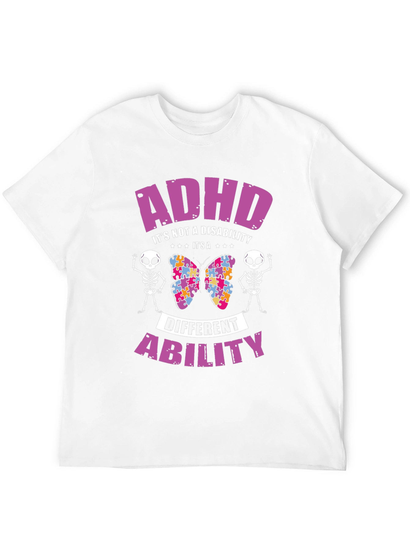 ADHD Different Ability Graphic T-Shirt