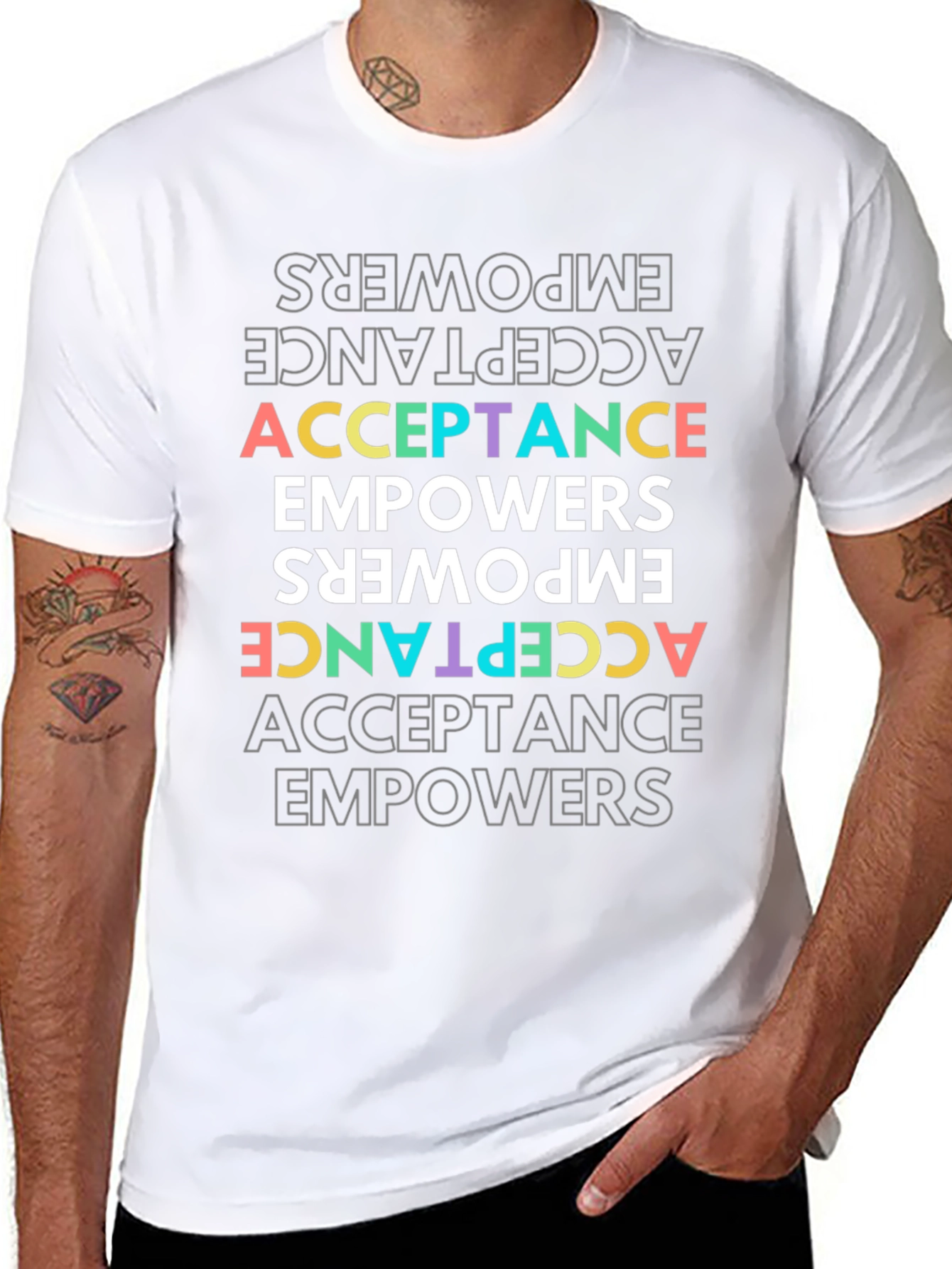 Acceptance Empowers Graphic Tee