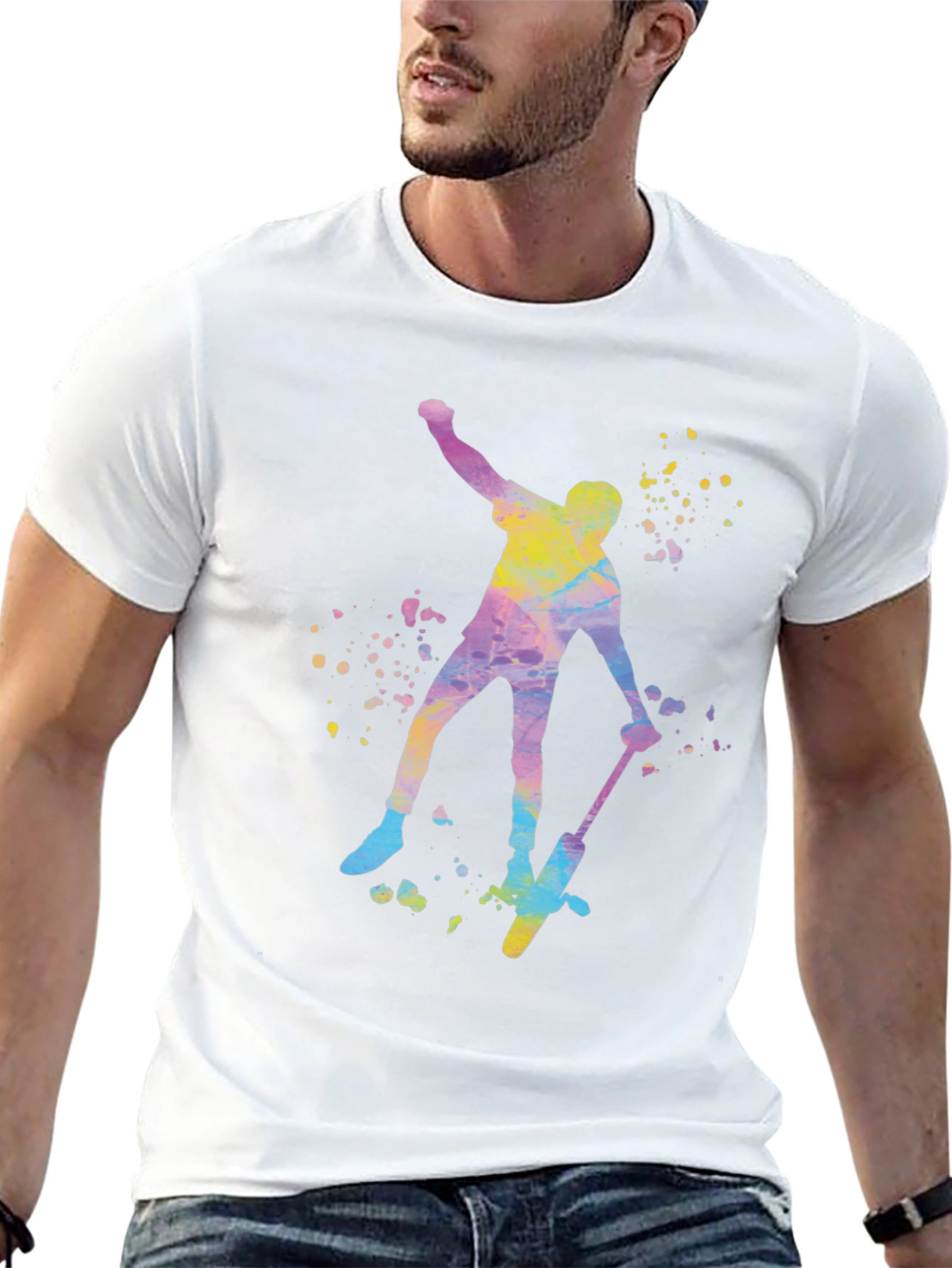 Watercolor Fencing T-Shirt