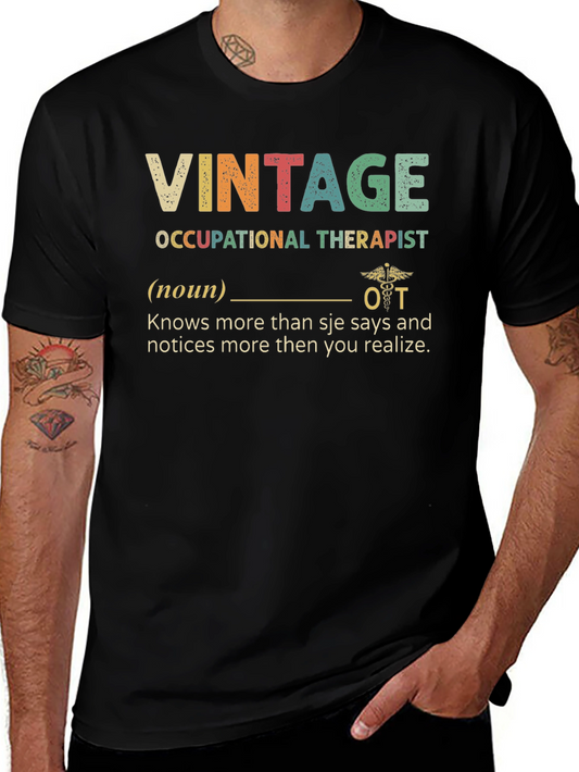 Vintage Occupational Therapist T-Shirt