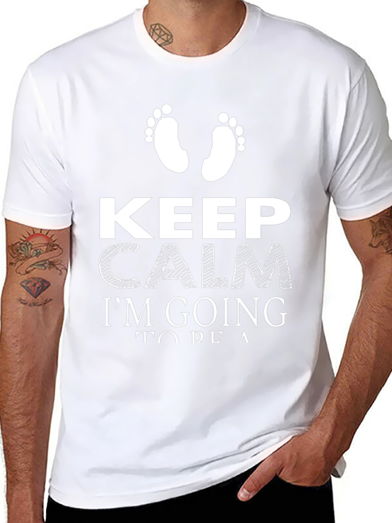 Keep Calm Im Going to Be a Dad T-Shirt