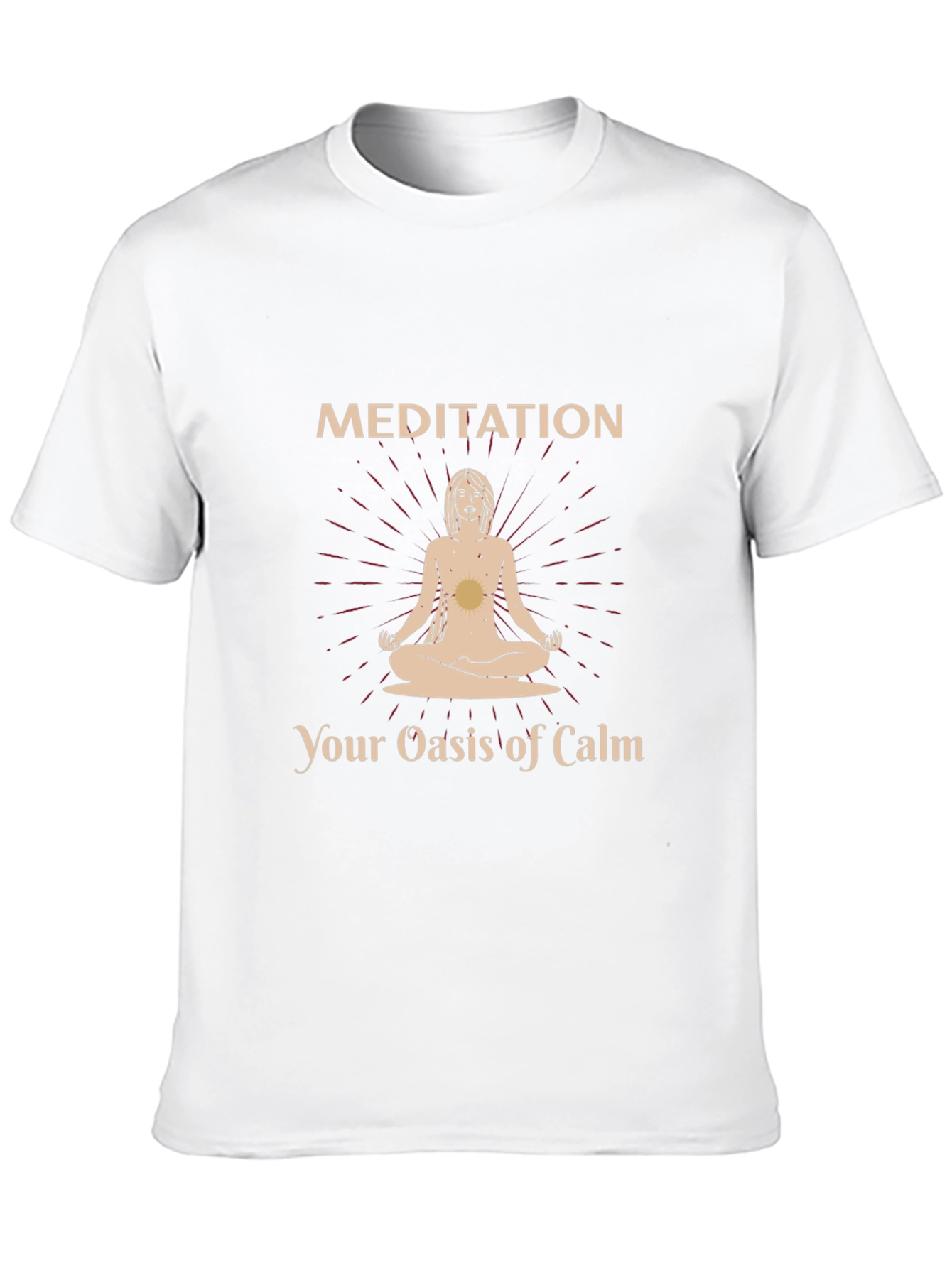 Meditation Oasis T-Shirt: Find Your Calm