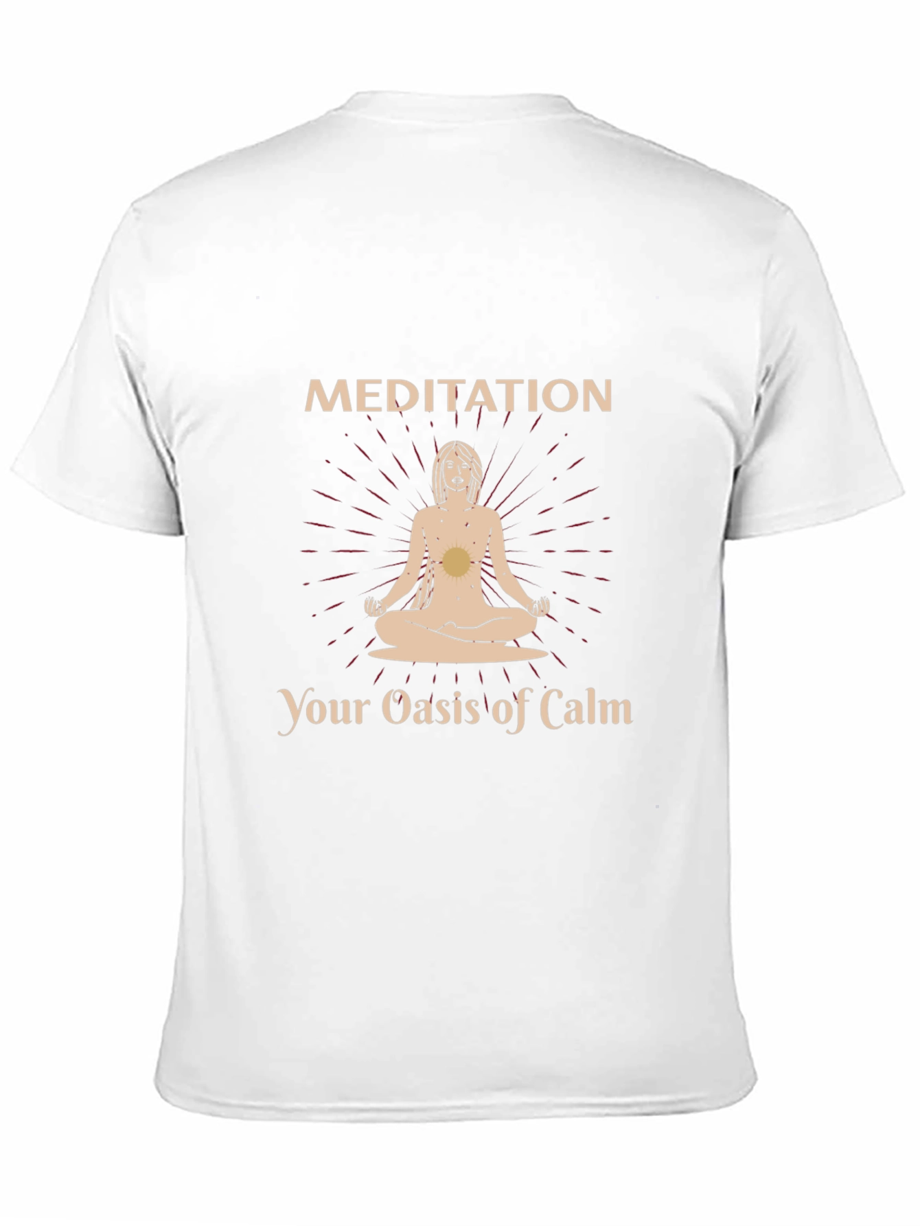 Meditation Oasis T-Shirt: Find Your Calm