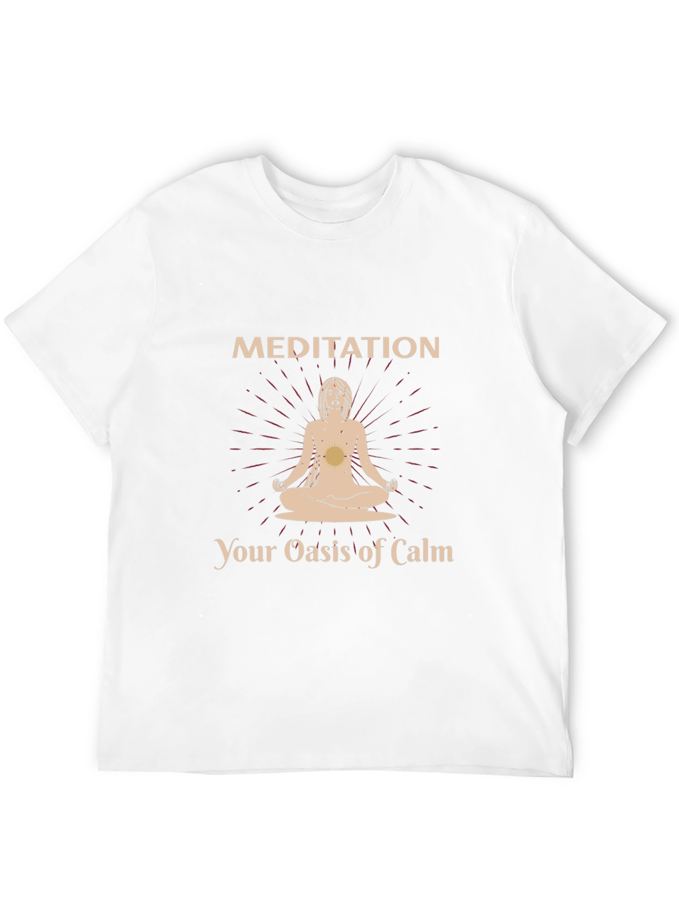 Meditation Oasis T-Shirt: Find Your Calm