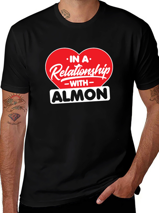 Relationship With Almond T-Shirt Funny Foodie Tee
