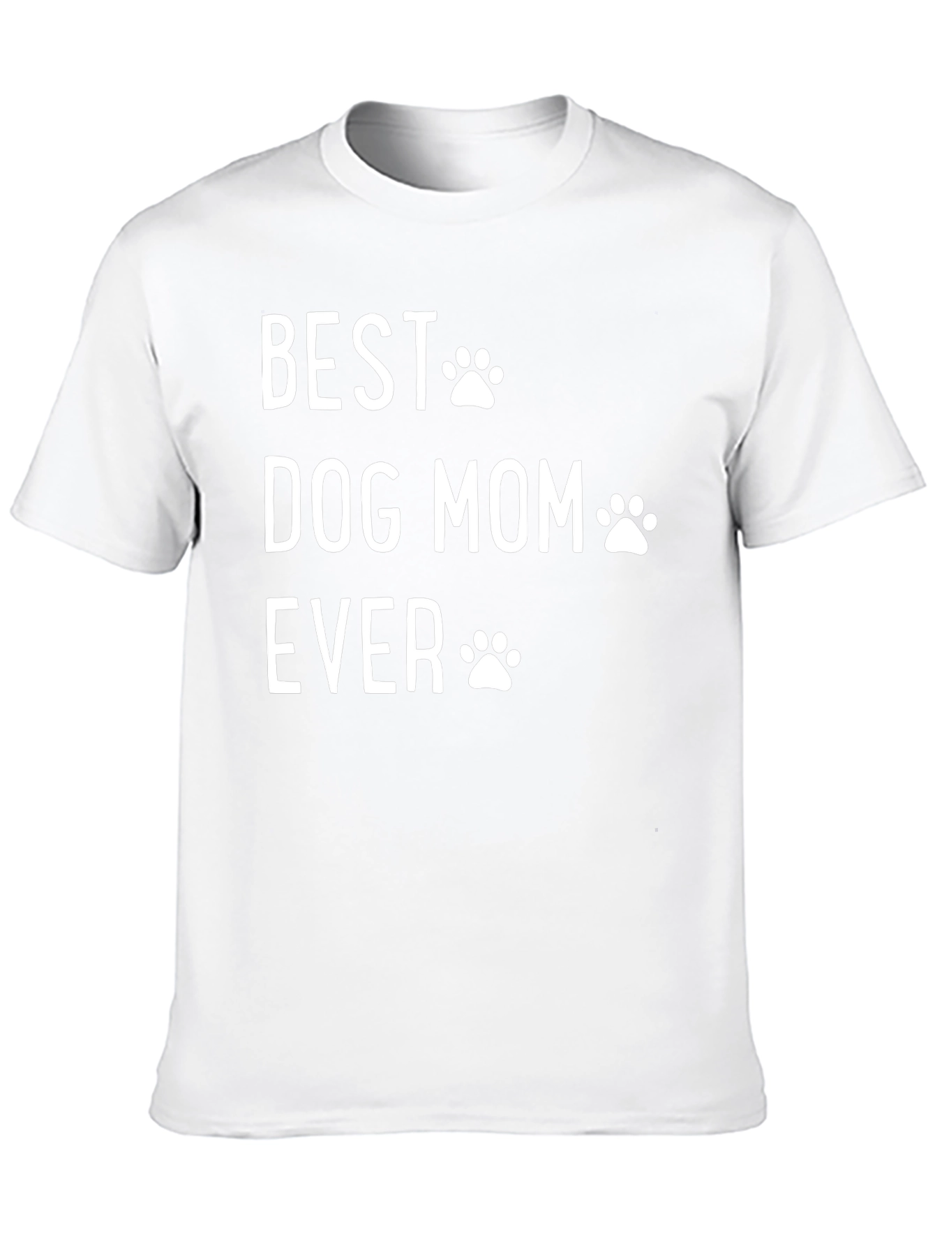 Best Dog Mom Ever Black Graphic Tee