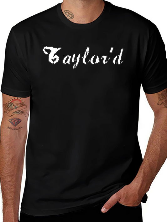 Saylordd Graphic Print Black T-Shirt