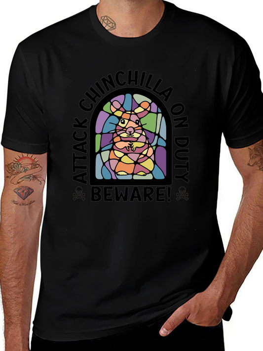 Attack Chinchilla On Duty T-Shirt