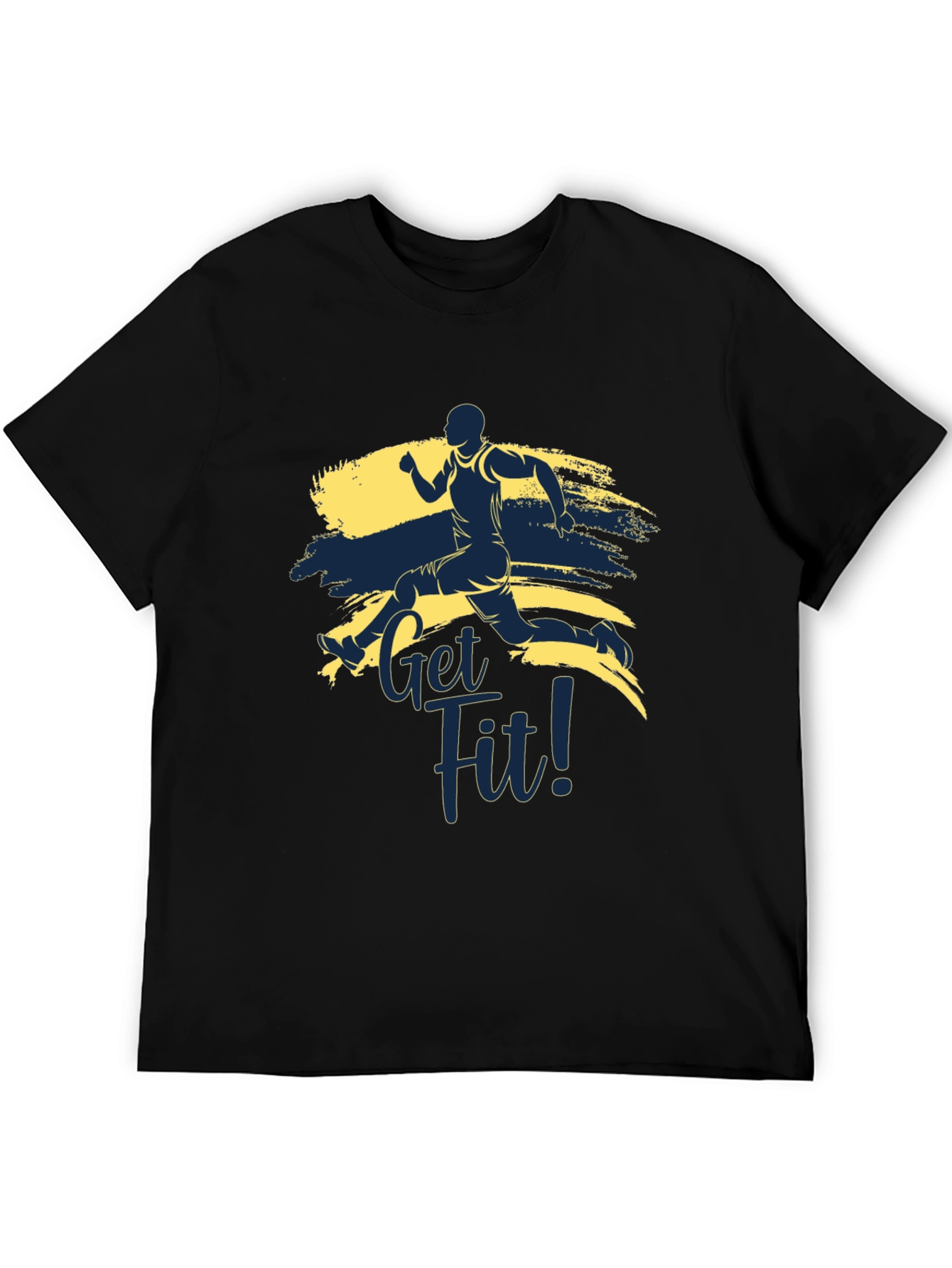 Get Fit Graphic Tee - Active Lifestyle T-Shirt