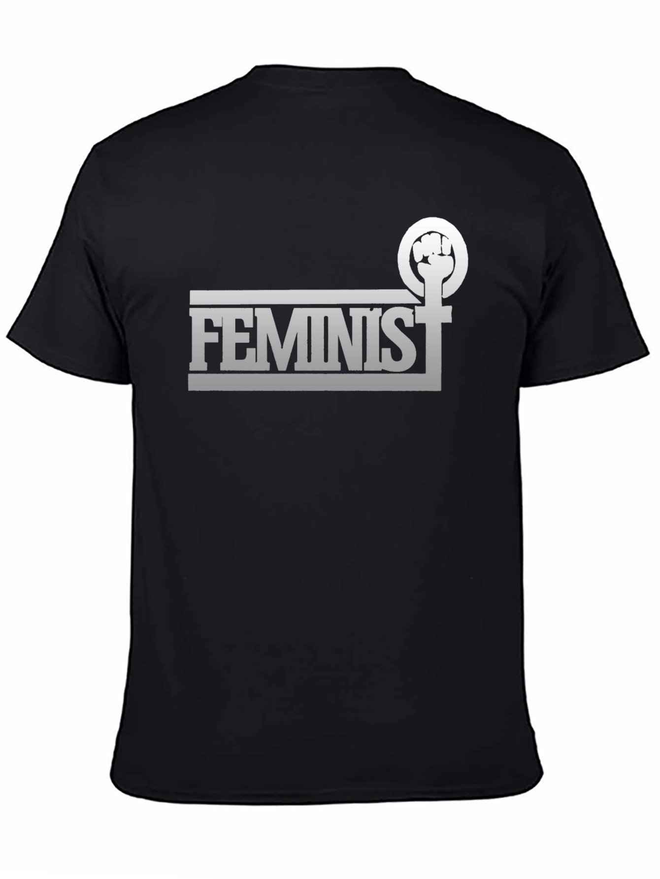 Feminist Fist T-Shirt - Black Graphic Tee