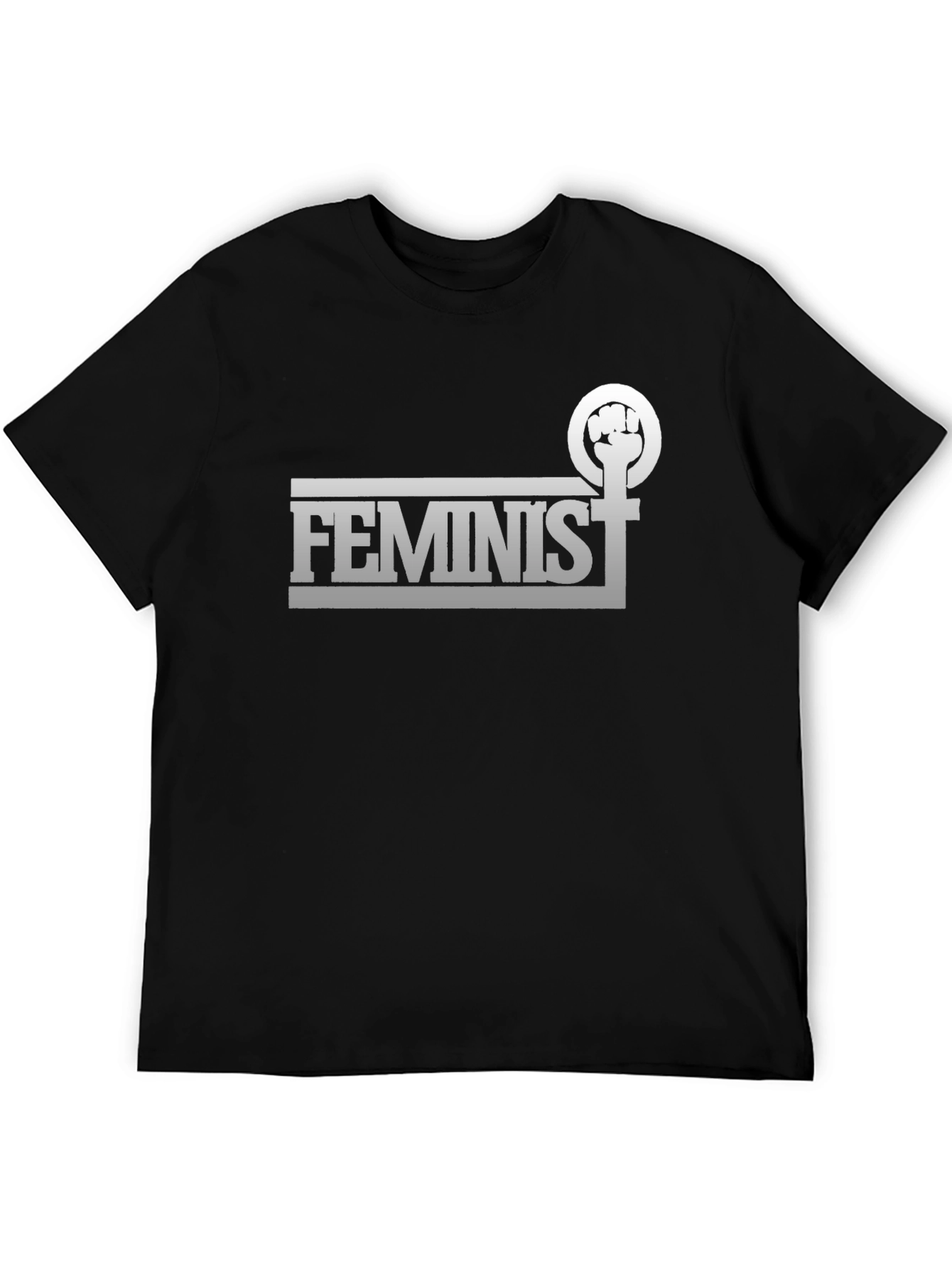 Feminist Fist T-Shirt - Black Graphic Tee