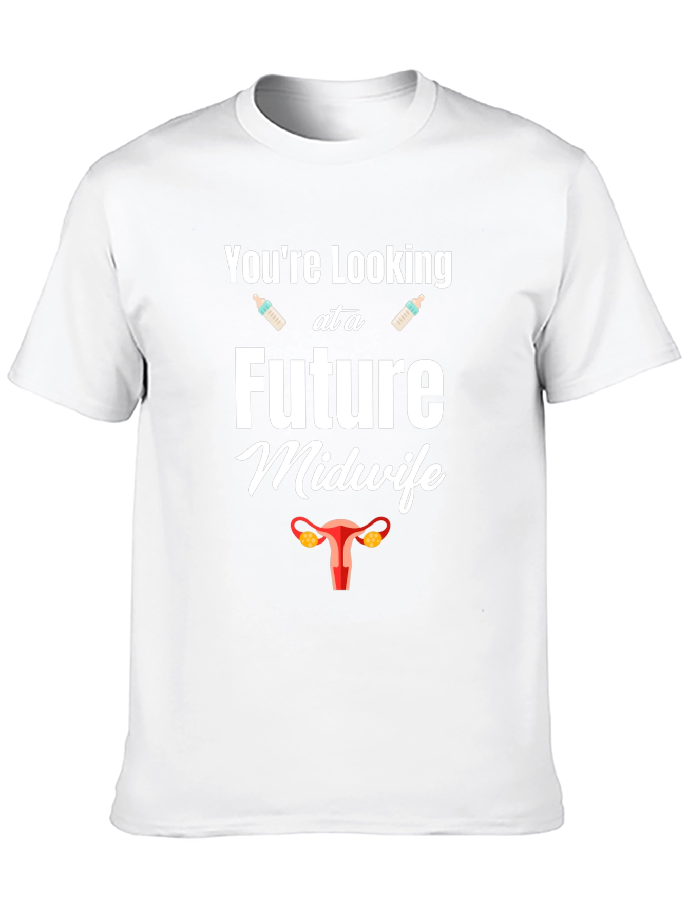 Future Midwife Graphic Tee - Black Unisex Shirt