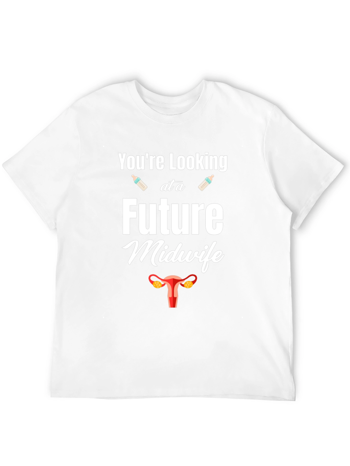Future Midwife Graphic Tee - Black Unisex Shirt