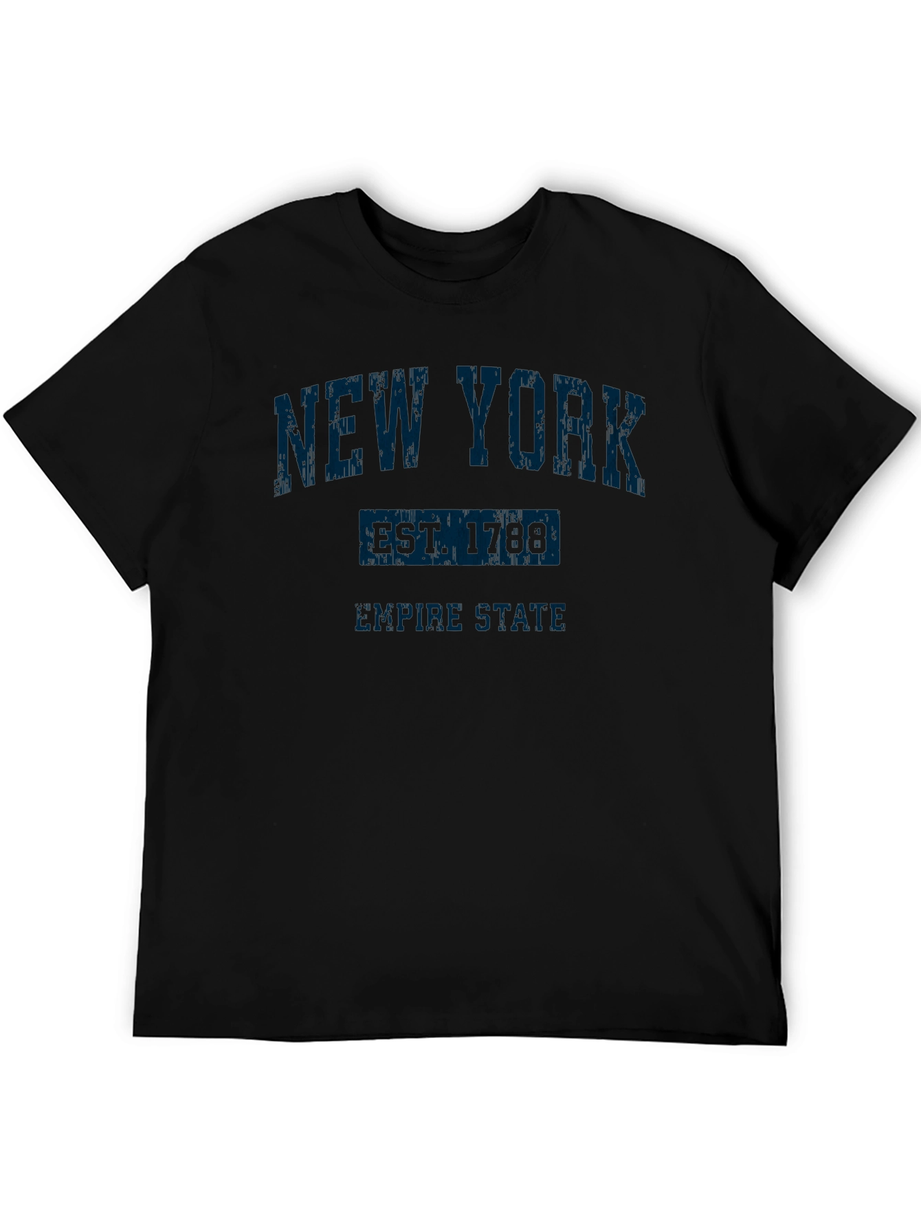 New York Empire State Black Graphic Tee