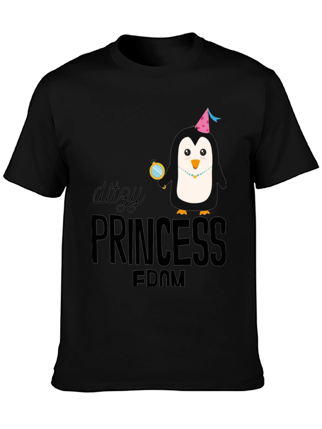 Ditzy Princess-Dom Penguin T-Shirt