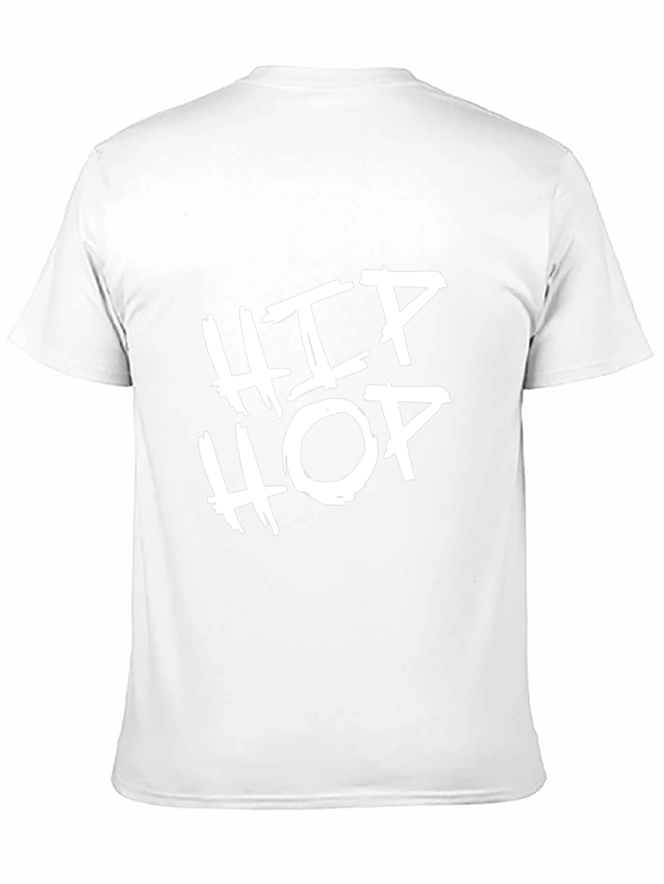Hip Hop Graphic Tee - Stylish Black T-Shirt