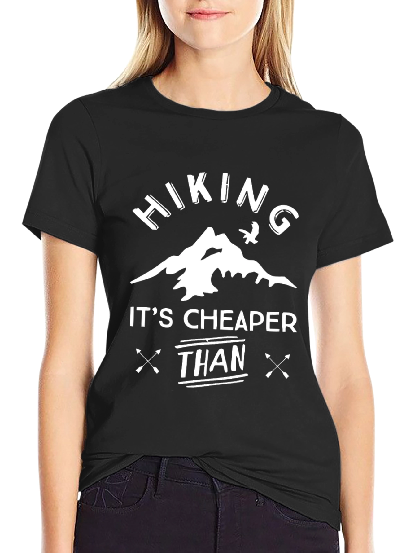 Hiking Cheaper Funny T-Shirt
