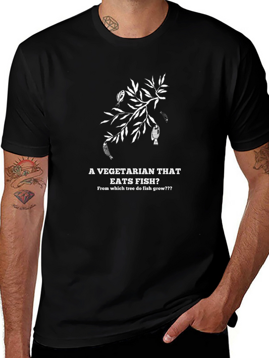 Vegetarian Eats Fish T-Shirt