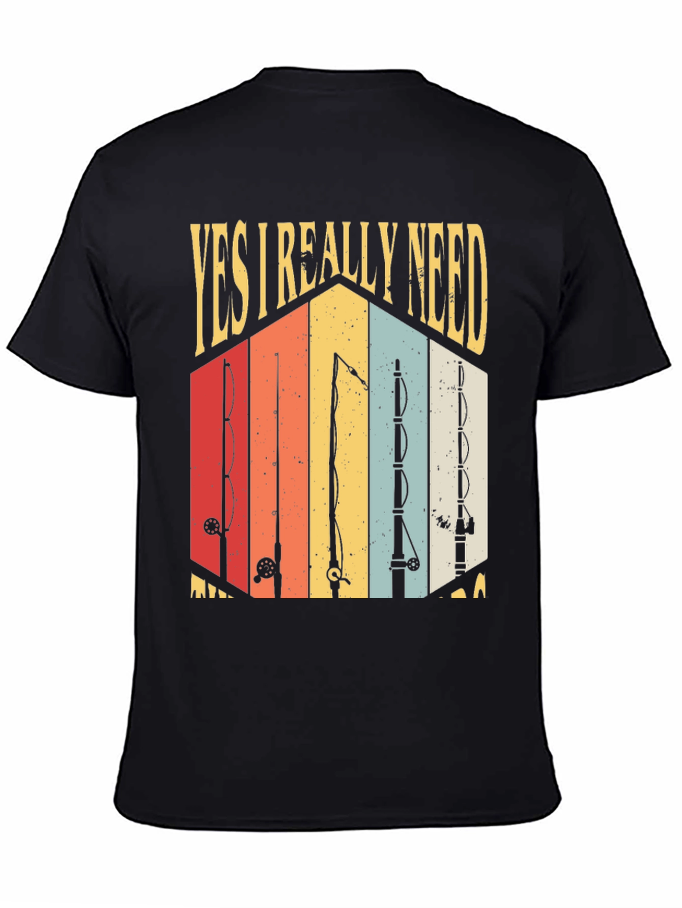 Fishing Retro Graphic T-Shirt