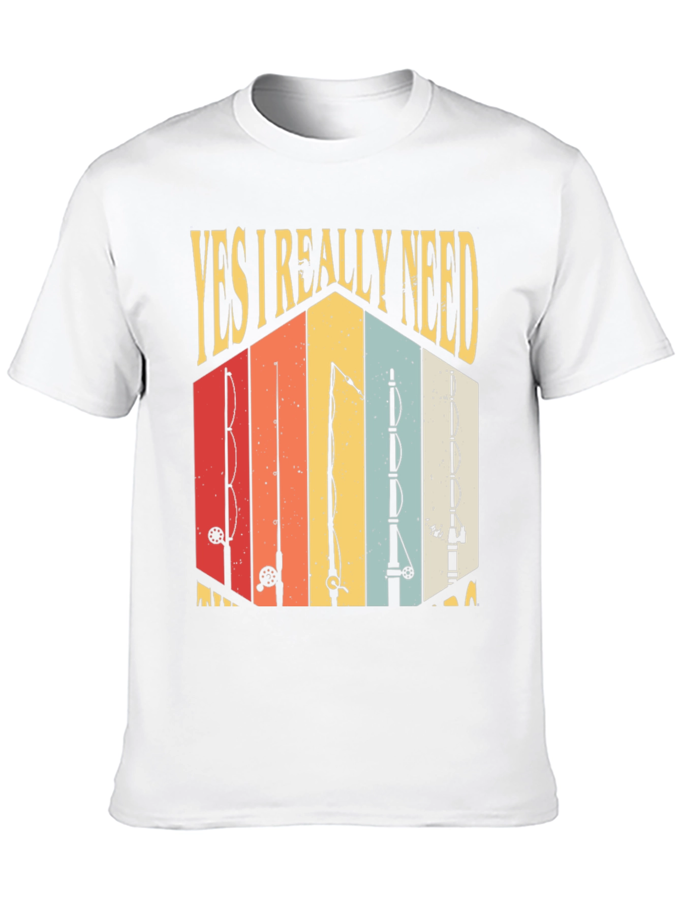 Fishing Retro Graphic T-Shirt