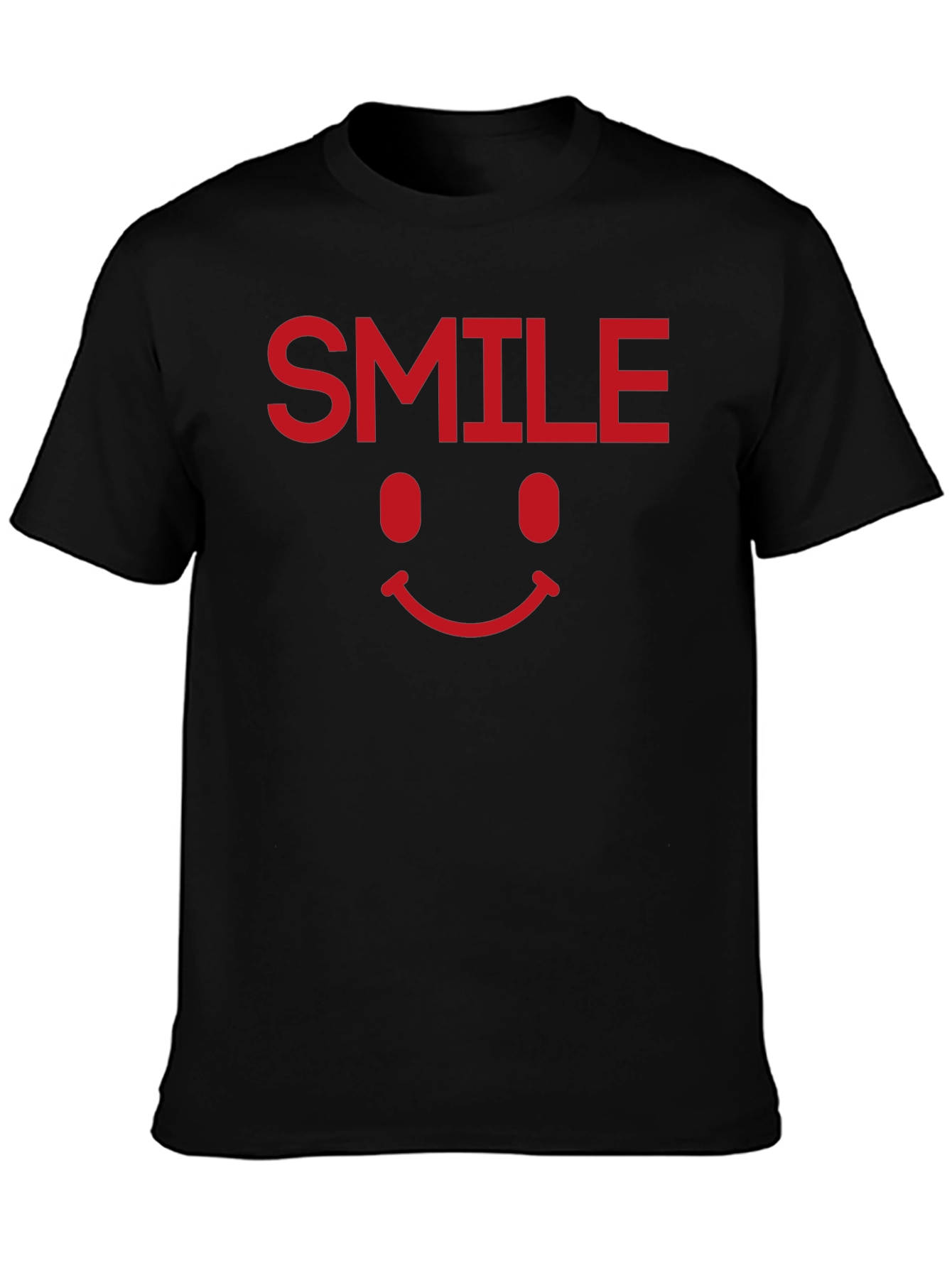 Smile Graphic Tee - Classic Comfort