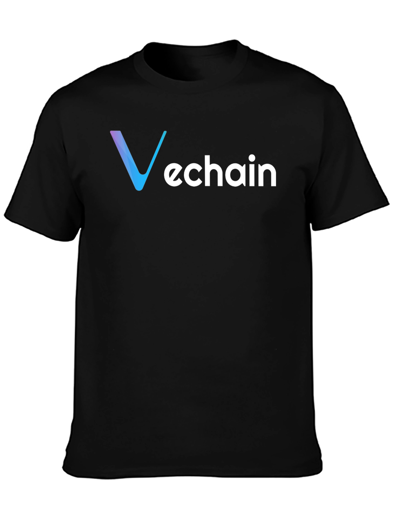 VeChain Crypto T-Shirt - Stylish Black Tee