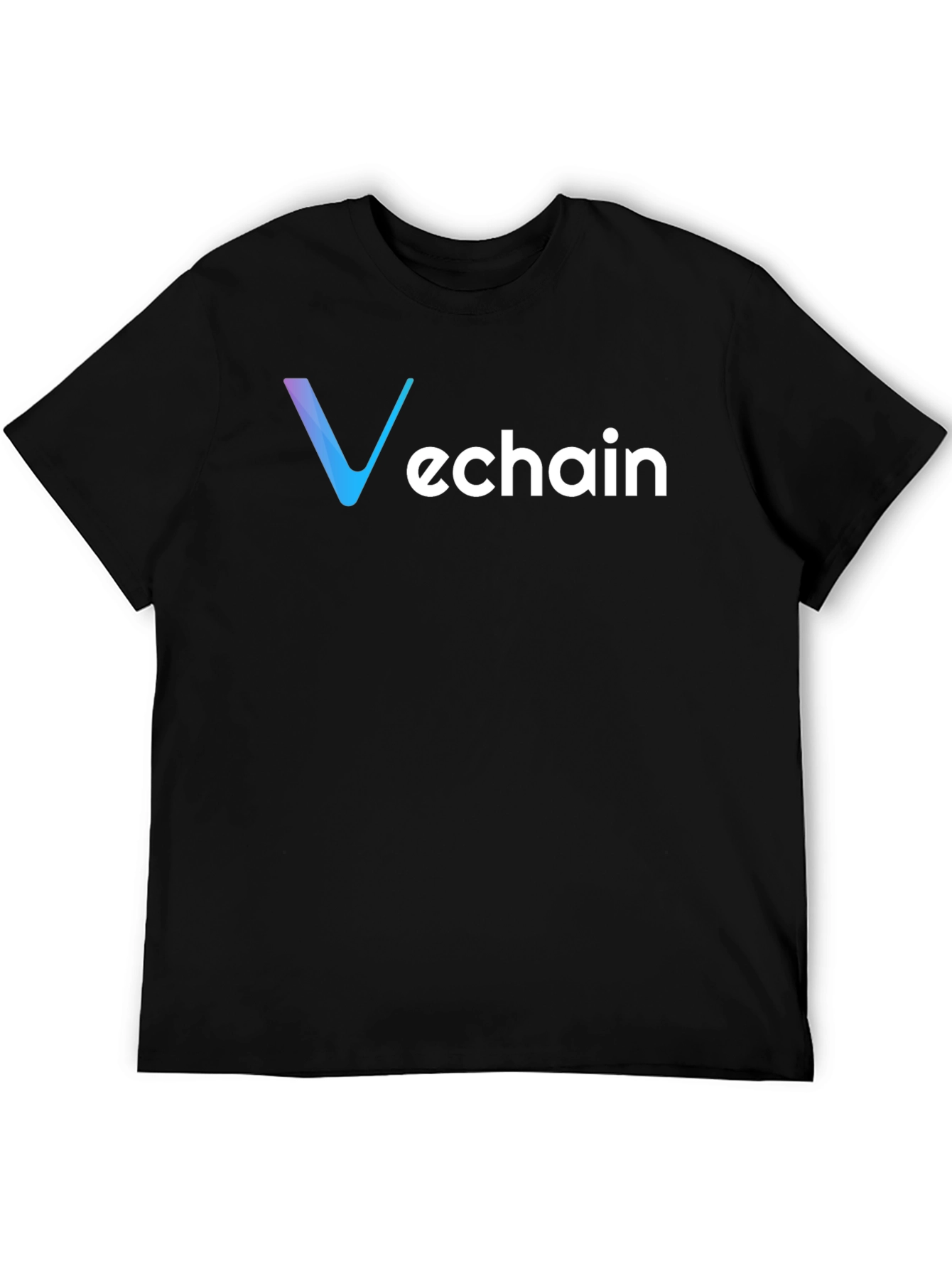 VeChain Crypto T-Shirt - Stylish Black Tee