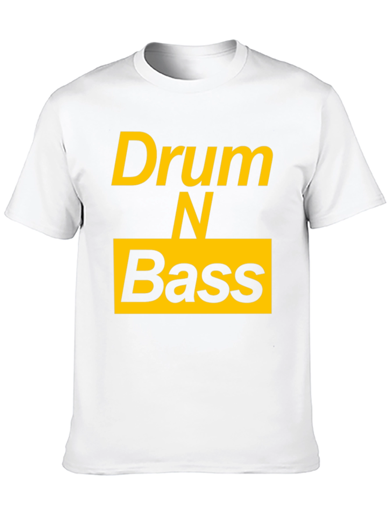 Drum N Bass Graphic Tee - Classic Black