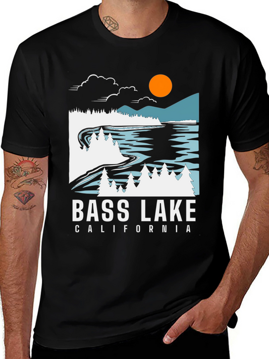 Bass Lake California Graphic Tee