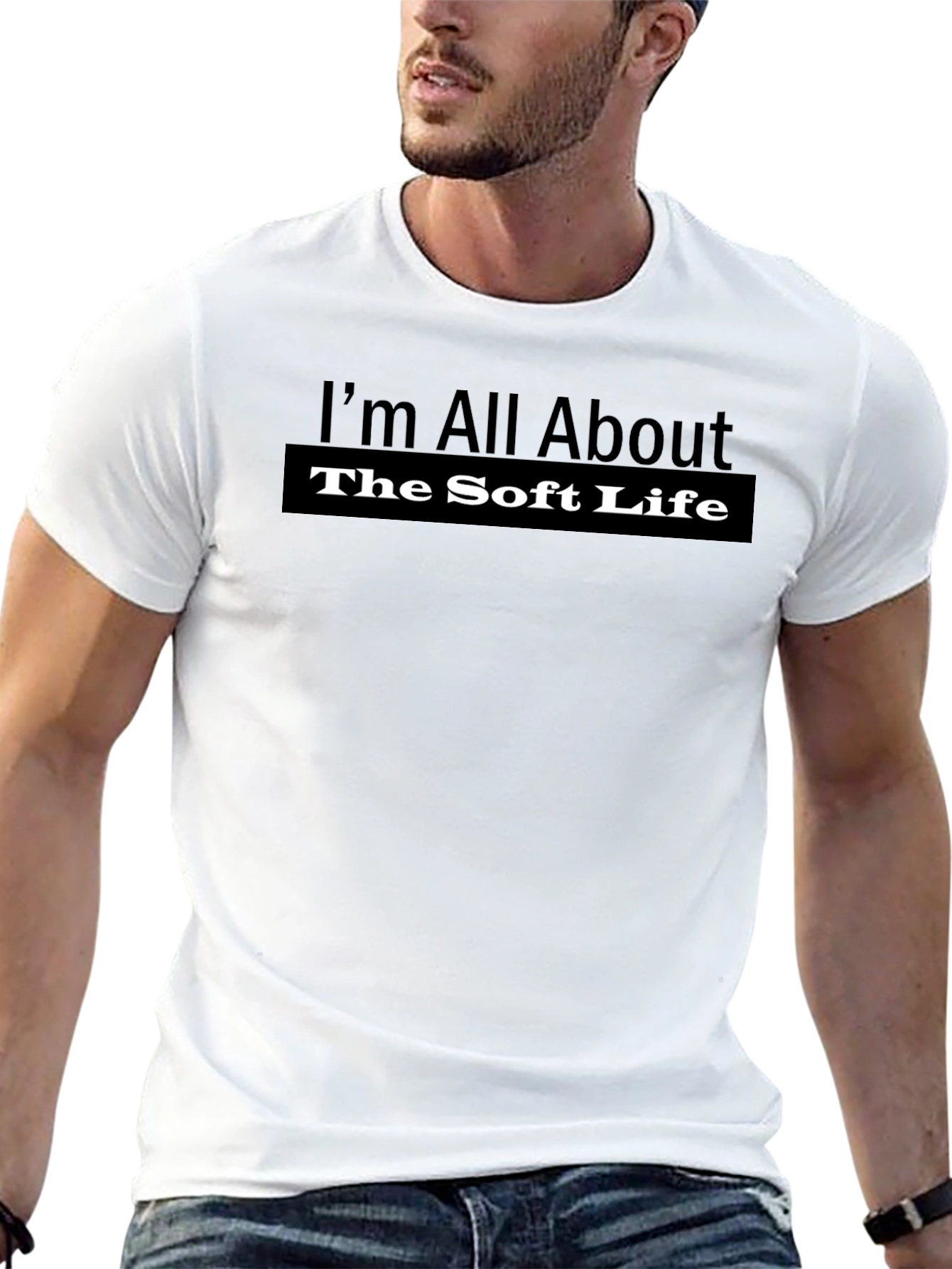 Soft Life Graphic Tee - Stylish Comfort