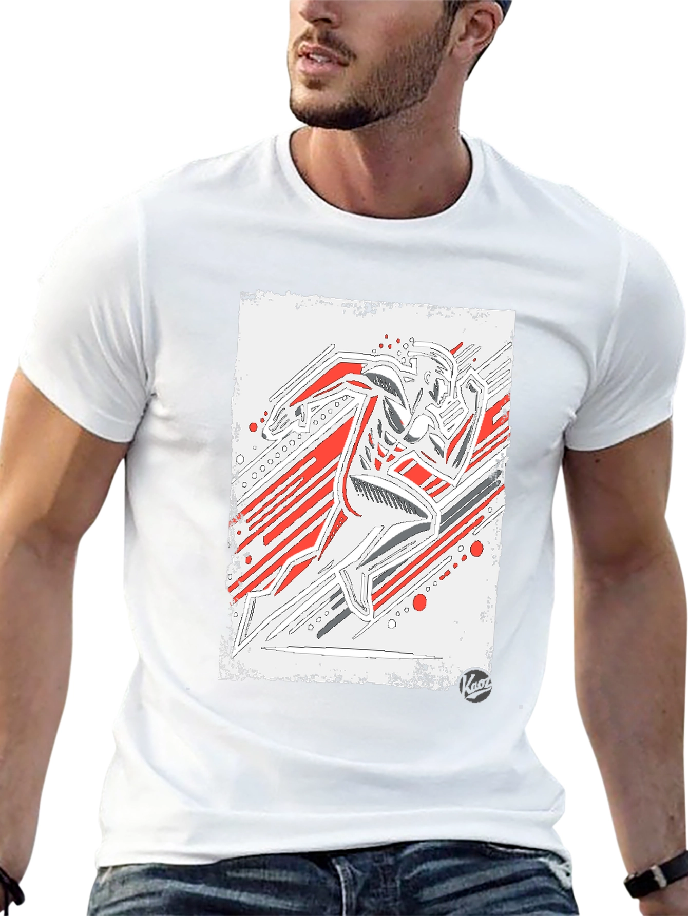 Runner Graphic Tee - Athletic Style
