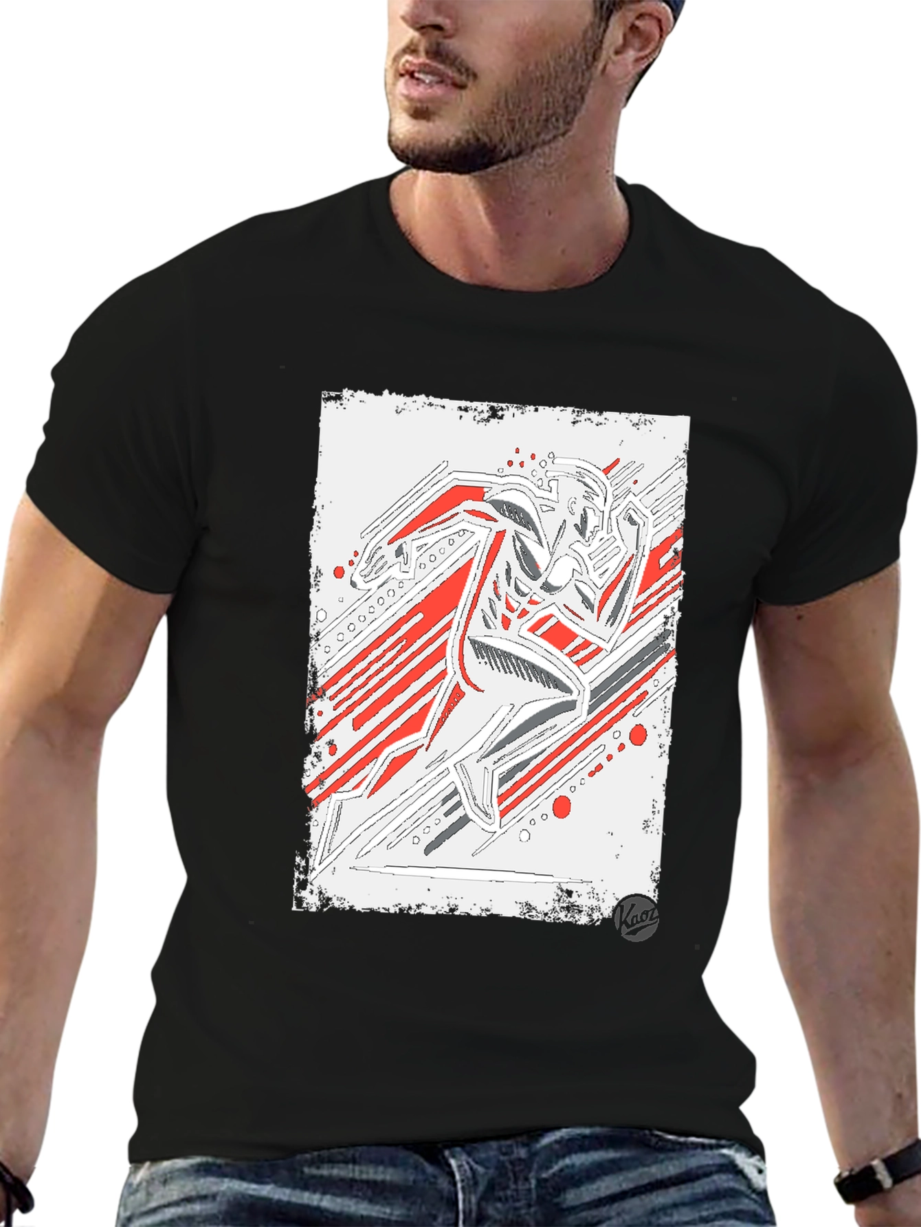 Runner Graphic Tee - Athletic Style