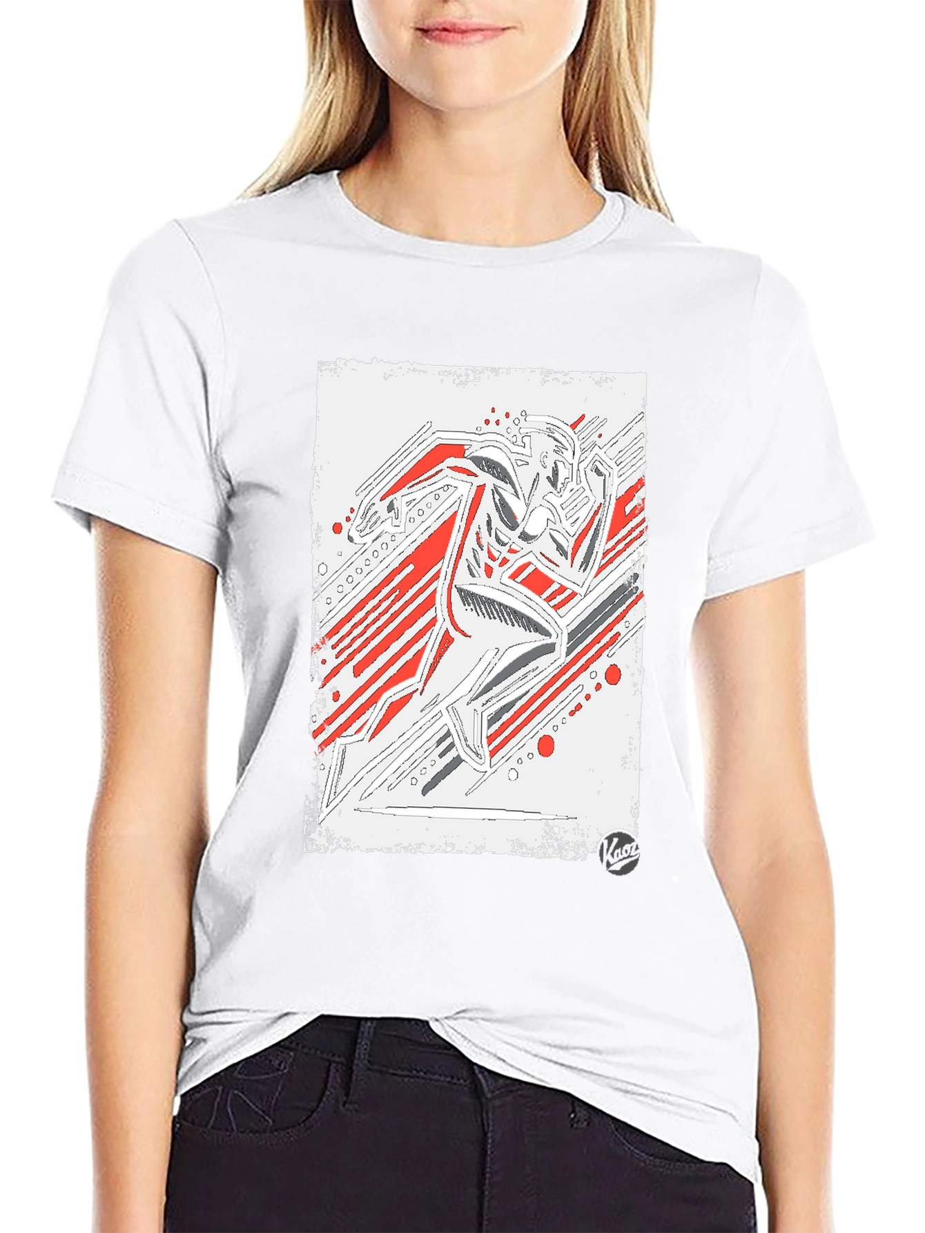 Runner Graphic Tee - Athletic Style