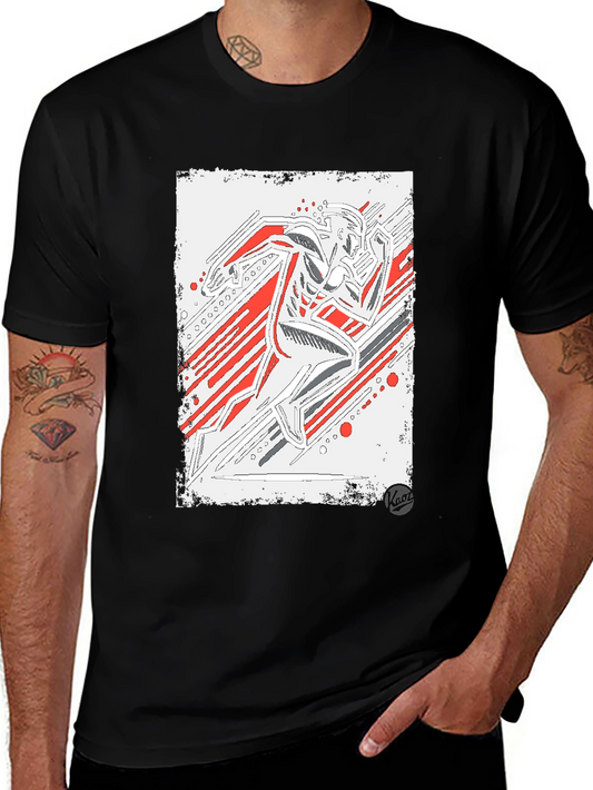 Runner Graphic Tee - Athletic Style